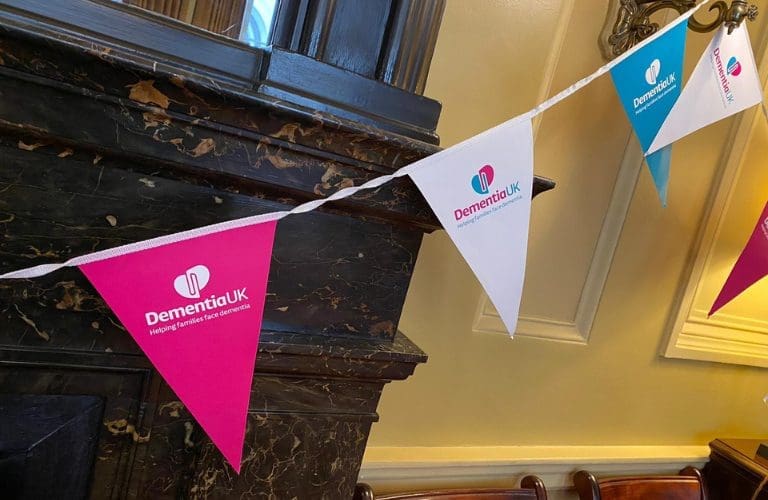 Dementia UK bunting