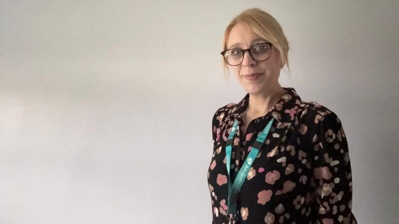 Melissa Grundy, Consultant Admiral Nurse for Frailty and Physical Health