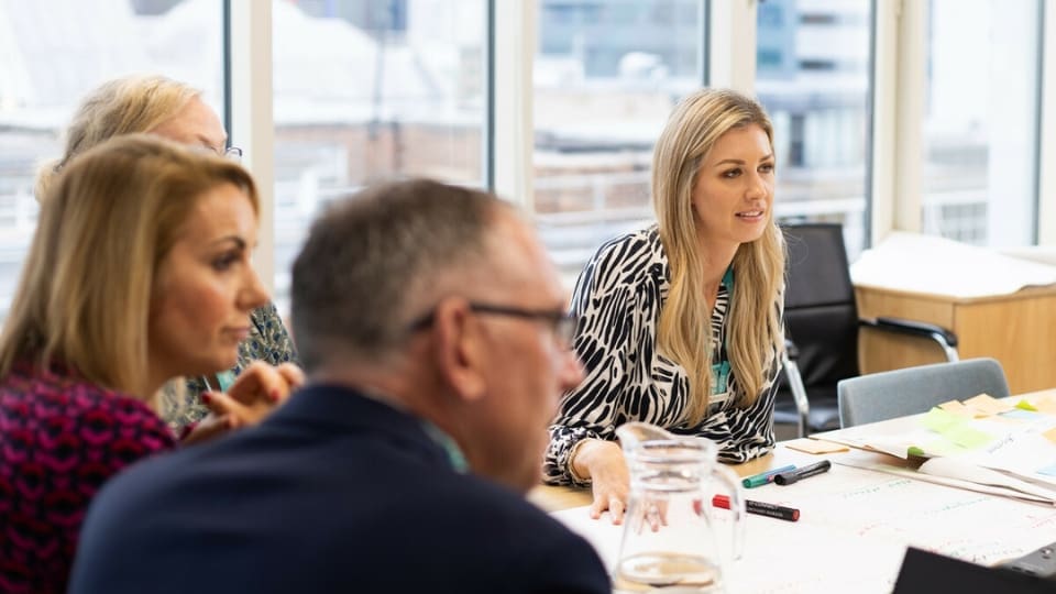 Admiral Nurses in a meeting