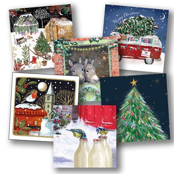 collection of Dementia UK Christmas cards