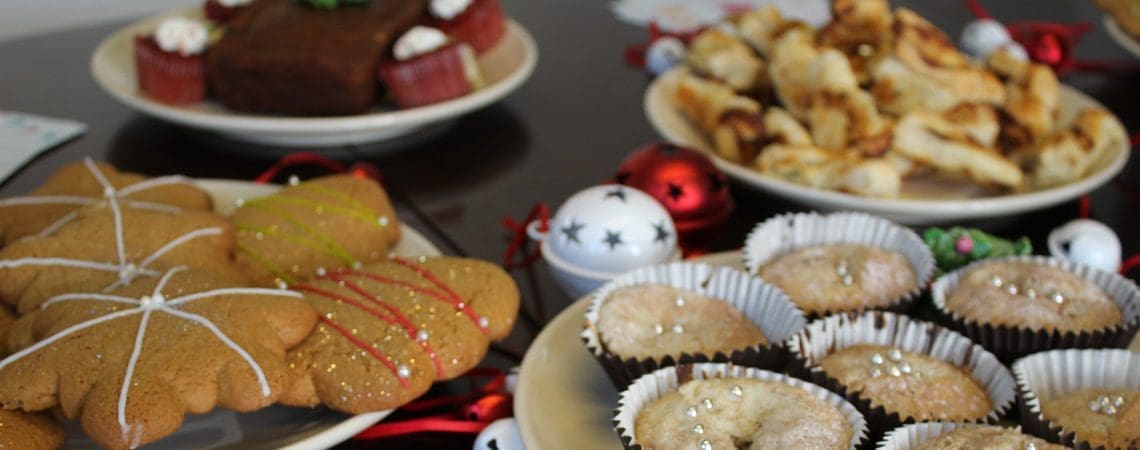 A Christmas spread