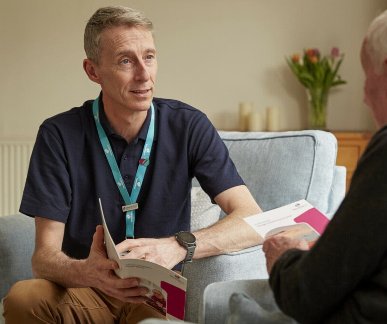 A shoot featuring Gary Burnham-Jones, Admiral Nurse.