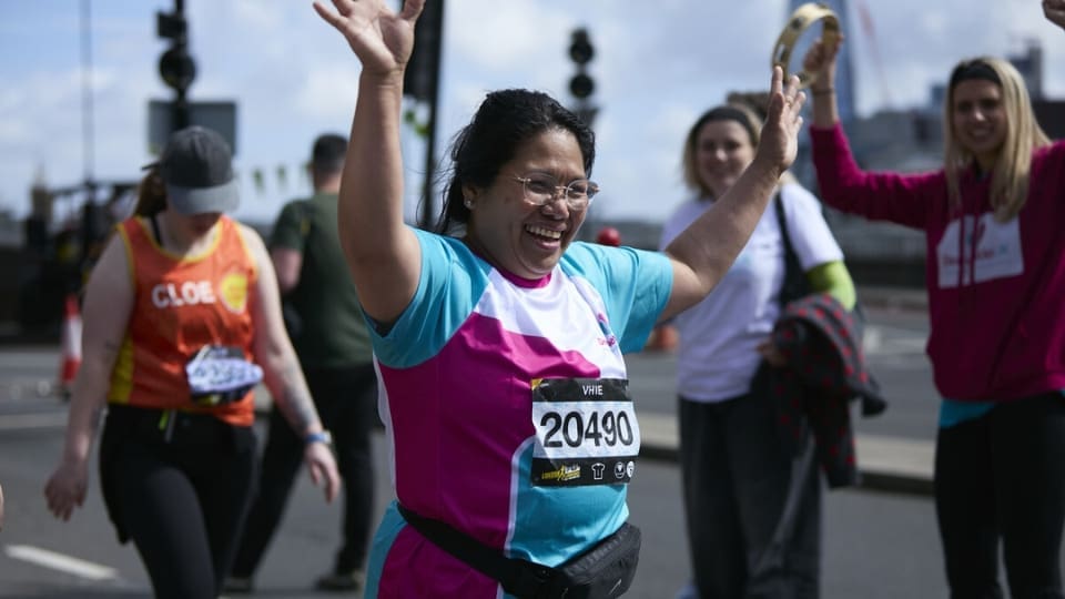 dementia uk supporter running a marathon