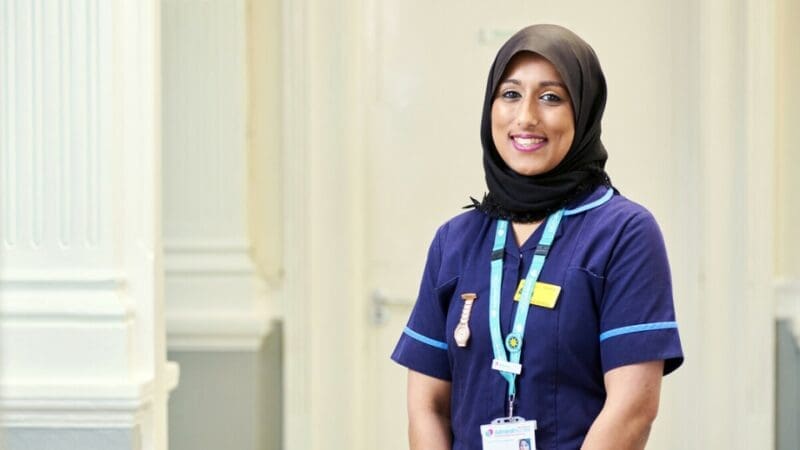 Admiral Nurse Asma Pandor