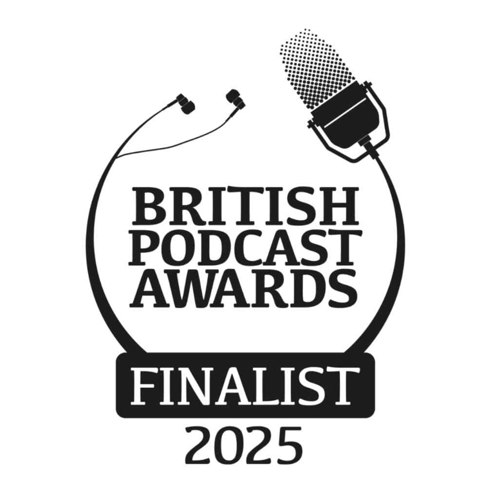 British podcast finalist awards logo