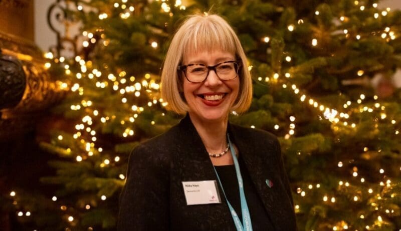 Hilda Hayo, Chief Admiral Nurse, attends the Christmas Carol Concert at St George's Church, London. A fundraising event for Dementia UK.