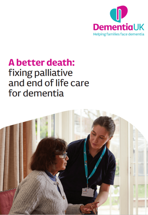 A better death: fixing palliative and end of life care for dementia report