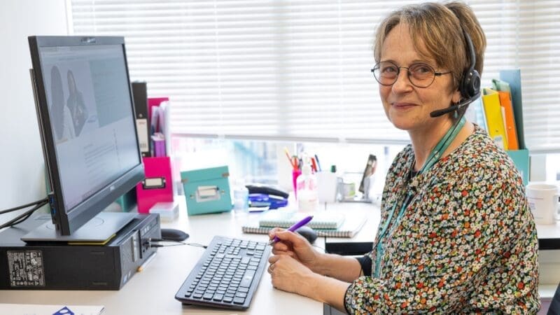 Rachel Thompson, Consultant Admiral Nurse, Lewy body dementia.