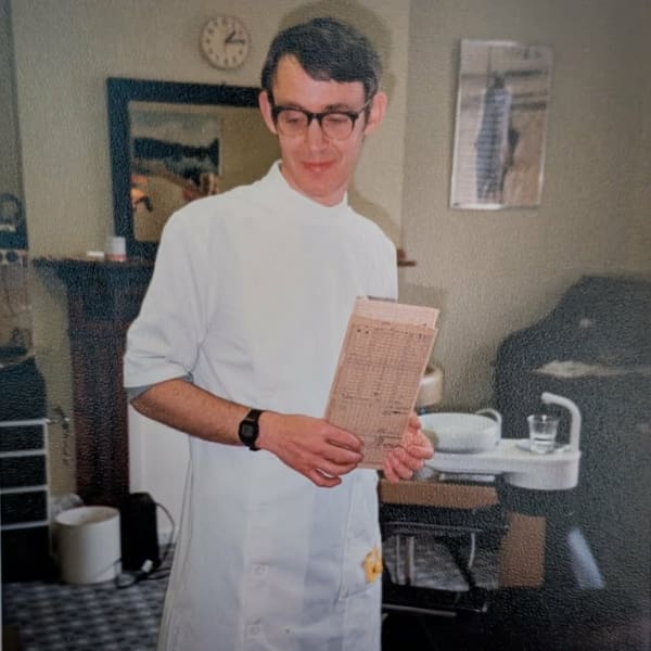 storyteller jon's dad as a dentist