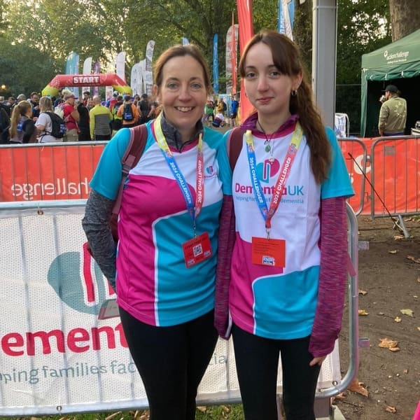 Suzanne, who took on a 100km Ultra Challenge for Dementia UK in 2024