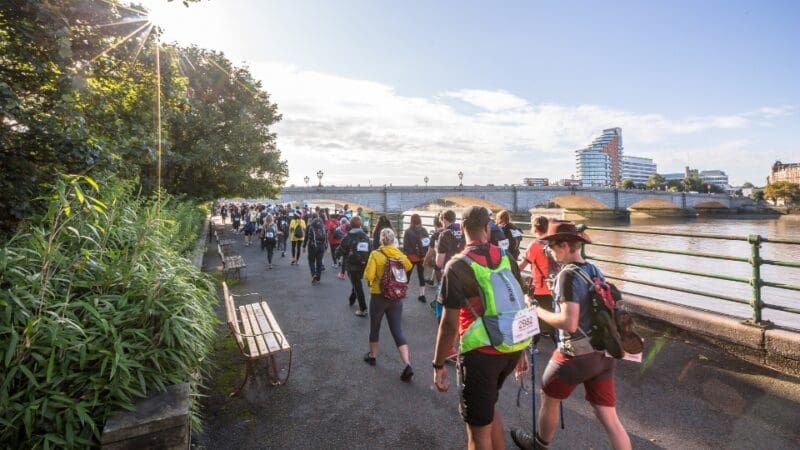 participants in Thames Path Ultra