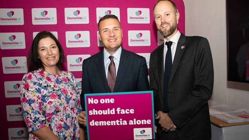 Wes Streeting with Faradane and Andy