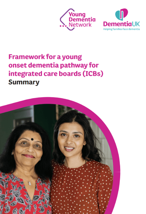 A summary version of the young onset dementia care framework 